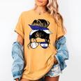 El Salvador Baseball Mom Salvador Baseball Girl Women's Comfort Colors T-Shirt Mustard El Salvador Baseball Mom Salvador Baseball Girl Women's Comfort Colors T-Shirt Mustard
