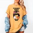 My Favorite Ballers Call Me Mom Basketball Mom Baseball Mom Women's Comfort Colors T-Shirt Mustard My Favorite Ballers Call Me Mom Basketball Mom Baseball Mom Women's Comfort Colors T-Shirt Mustard