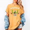 Football Referee Touchdown Baseball Homerun Frog Women's Comfort Colors T-Shirt Mustard