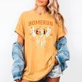 Football Referee Touchdown Baseball Homerun Goose Women's Comfort Colors T-Shirt Mustard Football Referee Touchdown Baseball Homerun Goose Women's Comfort Colors T-Shirt Mustard