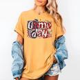 Game Day Baseball Leopard Coquette Bow Mama Mom Sister Women's Comfort Colors T-Shirt Mustard Game Day Baseball Leopard Coquette Bow Mama Mom Sister Women's Comfort Colors T-Shirt Mustard