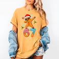 Gingerbread Six Seven 67 Ice Cream Drip Baseball Women's Comfort Colors T-Shirt Mustard Gingerbread Six Seven 67 Ice Cream Drip Baseball Women's Comfort Colors T-Shirt Mustard
