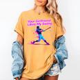 Your Girlfriend Likes My Swing Baseball Quote Boys Men Women's Comfort Colors T-Shirt Mustard Your Girlfriend Likes My Swing Baseball Quote Boys Men Women's Comfort Colors T-Shirt Mustard