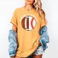 Grammy Of Ballers Football Baseball Grandma Grammy Women's Comfort Colors T-Shirt Mustard Grammy Of Ballers Football Baseball Grandma Grammy Women's Comfort Colors T-Shirt Mustard