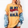 Groovy In My Baseball Mom Era Baseball Mama Mother's Day Women's Comfort Colors T-Shirt Mustard