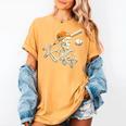 Halloween Boys Batting Skeleton Baseball Women's Comfort Colors T-Shirt Mustard