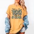 Happy 100th Day Of School Baseball Camo Boys Kids Toddler Women's Comfort Colors T-Shirt Mustard