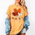 Happy Valentines Day Basketball Baseball Football Boys Women's Comfort Colors T-Shirt Mustard Happy Valentines Day Basketball Baseball Football Boys Women's Comfort Colors T-Shirt Mustard