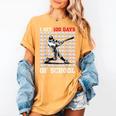 I Hit 100 Days Of School Baseball 100th Day Boys Kids Women's Comfort Colors T-Shirt Mustard I Hit 100 Days Of School Baseball 100th Day Boys Kids Women's Comfort Colors T-Shirt Mustard