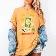 Hobby Trading Card Parody Humor 11 Baseball Cards Collector Premium Women's Comfort Colors T-Shirt Mustard Hobby Trading Card Parody Humor 11 Baseball Cards Collector Premium Women's Comfort Colors T-Shirt Mustard