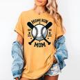 Home Run Mom Shirt Baseball Mom Mother's Day Women's Comfort Colors T-Shirt Mustard