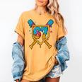 HUGvyn 67 Baseball Ice Cream Drip Six Seven Genz Alpha Slang Women's Comfort Colors T-Shirt Mustard