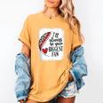 I'Ll Always Be Your Biggest Fan Baseball Mom s Women's Comfort Colors T-Shirt Mustard I'Ll Always Be Your Biggest Fan Baseball Mom s Women's Comfort Colors T-Shirt Mustard