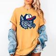 Jarrell Storm Chasers Baseball Big Logo Women's Comfort Colors T-Shirt Mustard Jarrell Storm Chasers Baseball Big Logo Women's Comfort Colors T-Shirt Mustard