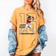 Jarren Duran Boston MLB Baseball Players MLBJDU202M Women's Comfort Colors T-Shirt Mustard