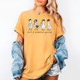 Just a Baseball GooseLife Is Better With Geese On Your Team Women's Comfort Colors T-Shirt Mustard