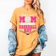 Just A Good Mom With A Baseball Bat Baseball Mom Women's Comfort Colors T-Shirt Mustard Just A Good Mom With A Baseball Bat Baseball Mom Women's Comfort Colors T-Shirt Mustard