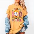 I Just Hit 100 Days Of School Baseball Lovers Fans Boys Kids Women's Comfort Colors T-Shirt Mustard