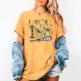 I Just Hit 100 Days Of School Baseball Teacher Student Retro Women's Comfort Colors T-Shirt Mustard I Just Hit 100 Days Of School Baseball Teacher Student Retro Women's Comfort Colors T-Shirt Mustard