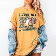 Kids I Just Hit 100 Days Boys 100 Days Of School Baseball Kids Women's Comfort Colors T-Shirt Mustard Kids I Just Hit 100 Days Boys 100 Days Of School Baseball Kids Women's Comfort Colors T-Shirt Mustard