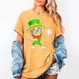 Kids St Patricks Day Shirt Leprechaun Baseball Boys Men Women's Comfort Colors T-Shirt Mustard Kids St Patricks Day Shirt Leprechaun Baseball Boys Men Women's Comfort Colors T-Shirt Mustard