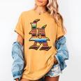 LA Sarape Los Angeles LA Sarape East LA Baseball Mexican Premium Tri-Blend Women's Comfort Colors T-Shirt Mustard