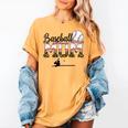Leopard Baseball Mom Mama Mommy Sport Women's Comfort Colors T-Shirt Mustard Leopard Baseball Mom Mama Mommy Sport Women's Comfort Colors T-Shirt Mustard