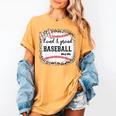 Loud & Proud Baseball Mom Women Women's Comfort Colors T-Shirt Mustard
