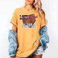 Loud Proud Mama Baseball Mom Women's Comfort Colors T-Shirt Mustard