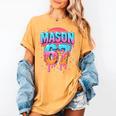 Mason 67 Costume Ice Cream Baseball Drip 6 7 Meme Six Seven Women's Comfort Colors T-Shirt Mustard Mason 67 Costume Ice Cream Baseball Drip 6 7 Meme Six Seven Women's Comfort Colors T-Shirt Mustard