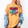 Mason 67 Ice Cream Drip Baseball Meme Graphics Women's Comfort Colors T-Shirt Mustard Mason 67 Ice Cream Drip Baseball Meme Graphics Women's Comfort Colors T-Shirt Mustard