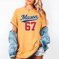 Mason 67 Jersey Baseball Men Women Boys Girls Number 6 7 Women's Comfort Colors T-Shirt Mustard Mason 67 Jersey Baseball Men Women Boys Girls Number 6 7 Women's Comfort Colors T-Shirt Mustard