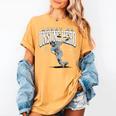 Miguel Rojas Unsung Hero Los Angeles Baseball MLBPA Women's Comfort Colors T-Shirt Mustard