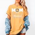 Mom Of The Grand Slammer Leopard Baseball Mom Women's Comfort Colors T-Shirt Mustard Mom Of The Grand Slammer Leopard Baseball Mom Women's Comfort Colors T-Shirt Mustard