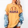 Mom Of Rookie 1st Birthday Baseball Boy Family Matching Women's Comfort Colors T-Shirt Mustard Mom Of Rookie 1st Birthday Baseball Boy Family Matching Women's Comfort Colors T-Shirt Mustard
