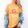 Mommy Baseball Mom Women's Comfort Colors T-Shirt Mustard