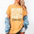 Moms Against Baseball Pants Softball Baseball Mom Women's Comfort Colors T-Shirt Mustard Moms Against Baseball Pants Softball Baseball Mom Women's Comfort Colors T-Shirt Mustard