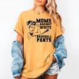 Moms Against White Baseball Pants Funny Baseball Mom Women's Comfort Colors T-Shirt Mustard Moms Against White Baseball Pants Funny Baseball Mom Women's Comfort Colors T-Shirt Mustard