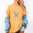 Mothering Boys Messy Loud Chaotic Baseball Mom Women's Comfort Colors T-Shirt Mustard