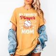 Mother's Day Baseball Mom Women's Comfort Colors T-Shirt Mustard Mother's Day Baseball Mom Women's Comfort Colors T-Shirt Mustard