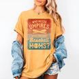 Who Needs Umpires When You Have Baseball Moms Baseballer Women's Comfort Colors T-Shirt Mustard