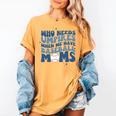 Who Needs Umpires When We Have Baseball Moms Groovy Retro Women's Comfort Colors T-Shirt Mustard Who Needs Umpires When We Have Baseball Moms Groovy Retro Women's Comfort Colors T-Shirt Mustard