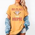 No Place Like Home Baseball Mom Kids Family Fun Women's Comfort Colors T-Shirt Mustard No Place Like Home Baseball Mom Kids Family Fun Women's Comfort Colors T-Shirt Mustard