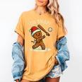 Oh Snap Gingerbreadman Baseball Christmas Men Boys Toddlers Women's Comfort Colors T-Shirt Mustard Oh Snap Gingerbreadman Baseball Christmas Men Boys Toddlers Women's Comfort Colors T-Shirt Mustard