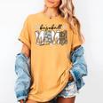 Preppy Baseball Mama Coquette Bow Game Day Mom Mother Women's Comfort Colors T-Shirt Mustard Preppy Baseball Mama Coquette Bow Game Day Mom Mother Women's Comfort Colors T-Shirt Mustard
