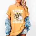 Proud Auntie Of An Official Teenager 13th Birthday Baseball Women's Comfort Colors T-Shirt Mustard Proud Auntie Of An Official Teenager 13th Birthday Baseball Women's Comfort Colors T-Shirt Mustard