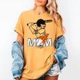 Proud Baseball MOM Sports & Softball Nostalgia Women's Comfort Colors T-Shirt Mustard Proud Baseball MOM Sports & Softball Nostalgia Women's Comfort Colors T-Shirt Mustard
