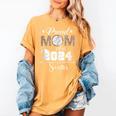 Proud Mom Of a 2024 Senior Class Of 2024 Baseball Mom Women's Comfort Colors T-Shirt Mustard Proud Mom Of a 2024 Senior Class Of 2024 Baseball Mom Women's Comfort Colors T-Shirt Mustard
