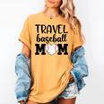 Proud Sports Mom Travel Baseball Mom For Game Day Women's Comfort Colors T-Shirt Mustard Proud Sports Mom Travel Baseball Mom For Game Day Women's Comfort Colors T-Shirt Mustard