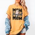 Retro Baseball Mom Mama Baseball Life Mother's Day Baseball Women's Comfort Colors T-Shirt Mustard